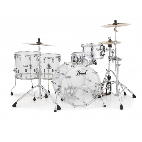 PEARL PEARL CRYSTAL BEAT 4 pz. solo fusti colore ULTRA CLEAR 730