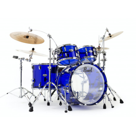 PEARL PEARL CRYSTAL BEAT 4 pz. solo fusti colore BLUE SAPPHIRE 742