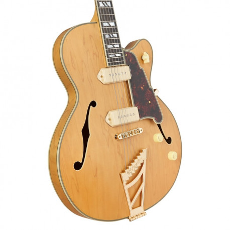 DANGELICO DELUXE 59 (with stairstep tailpiece) SATIN HONEY