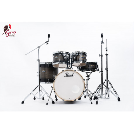 PEARL PEARL DECADE MAPLE 5pz completa di hardware colore Satin black Burst 262