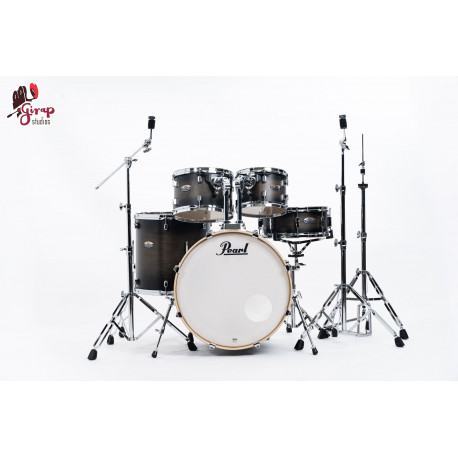 PEARL PEARL DECADE MAPLE 5pz completa di meccaniche colore SATIN BLACK BURST 262